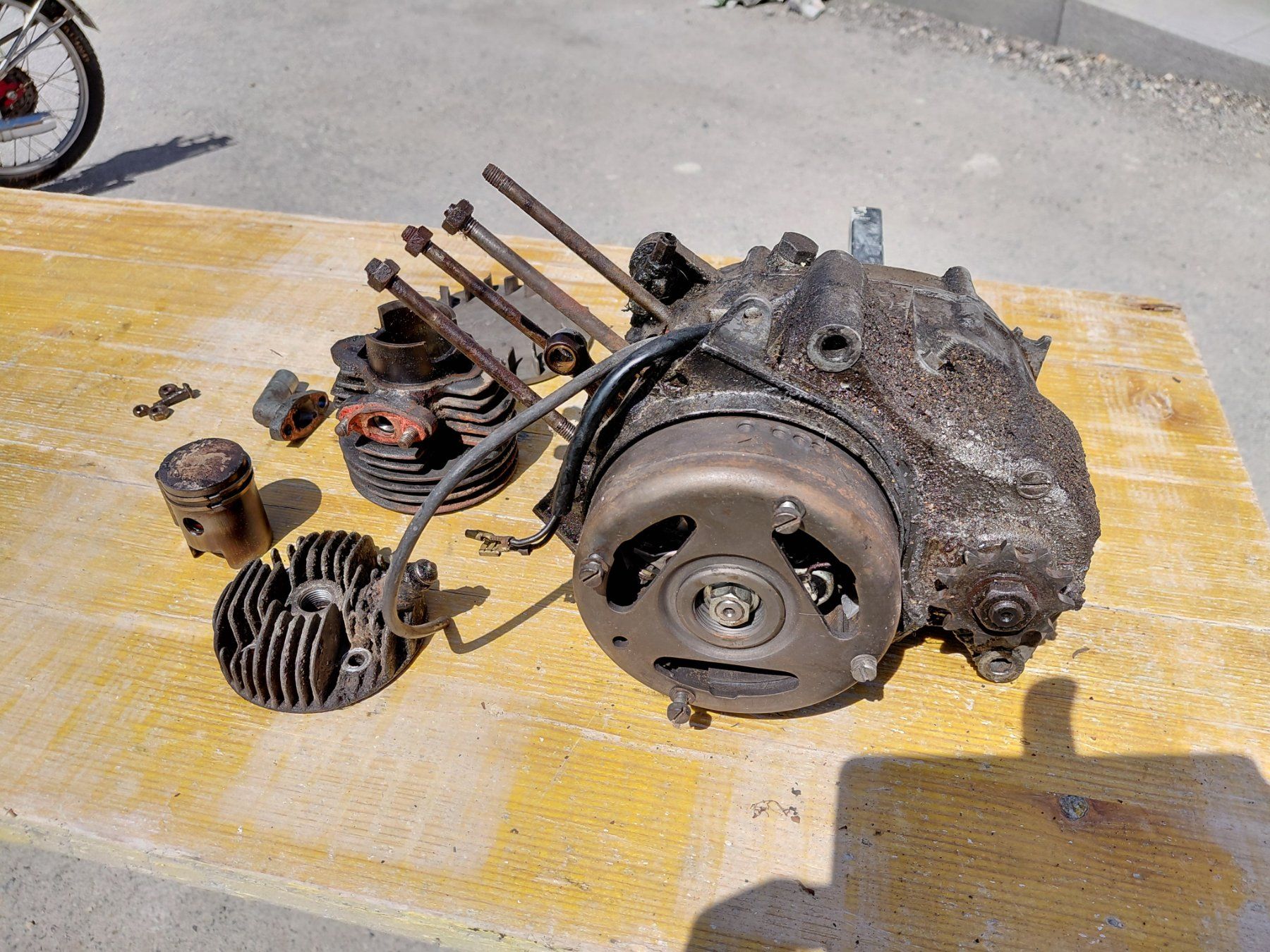 Puch Motoren: Motor Puch Velux X30 – Gebraucht aus Laax GR von Seebenalp 2
