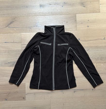 Dunkle Brown Fleecejacke, Gr. 10/12