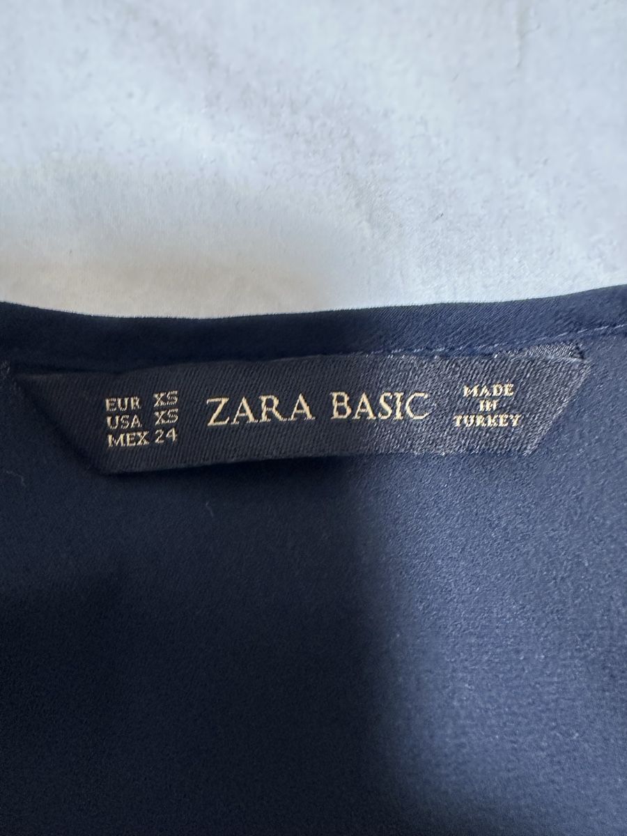 Zara Camicette: Zara Bluse Gr. XS dunkelblau – Usato da Dübendorf venduto da nat_h9wg 2