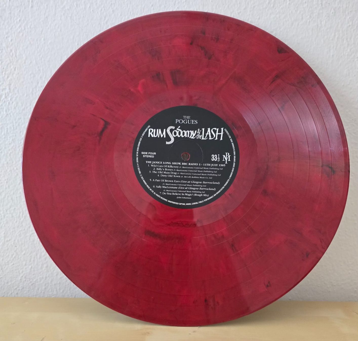 Vinyles: The Pogues - Rum Sodomy & The Lash – D'occasion à Lugano par mdal 3