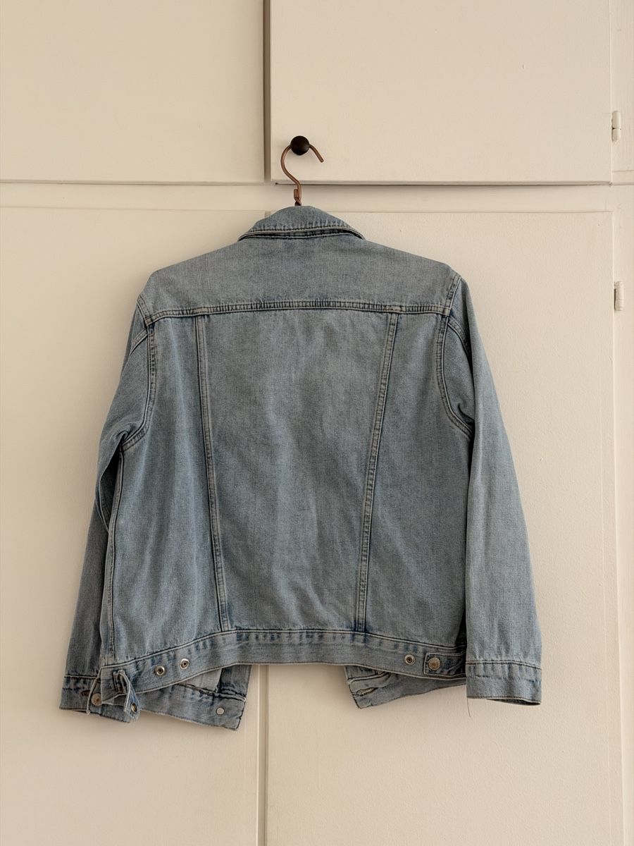 Topshop Giacche: Jeansjacke Damen hellblau Grösse S-M – Usato da Zürich venduto da huegliariane 1