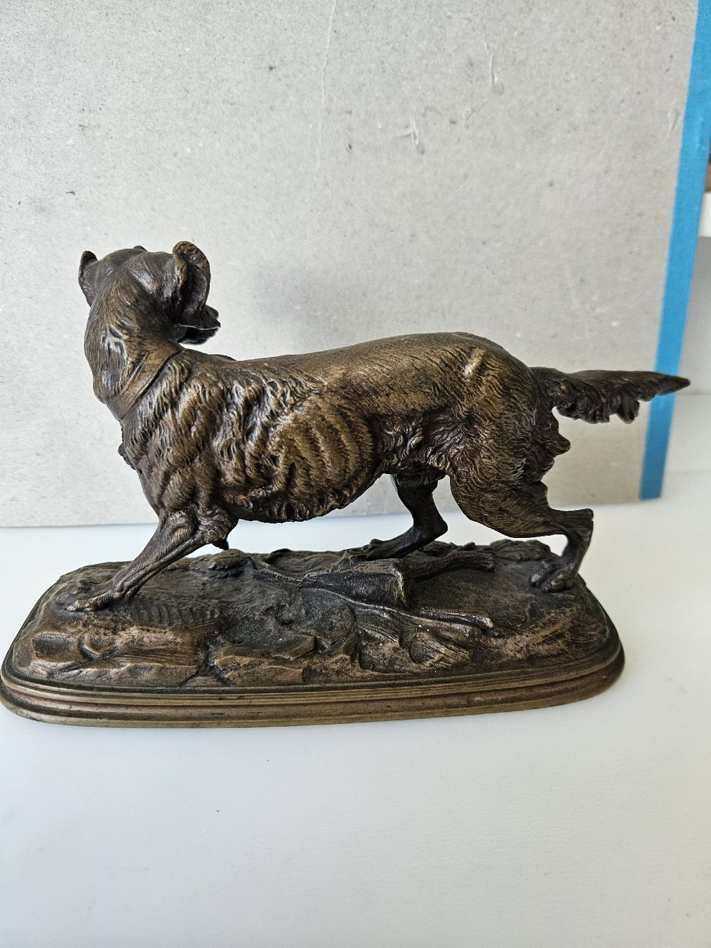 Statuette: Bronze Figur E.DELABRIERRE  – Usato da Adlikon b.Regensdorf venduto da kuka02 3