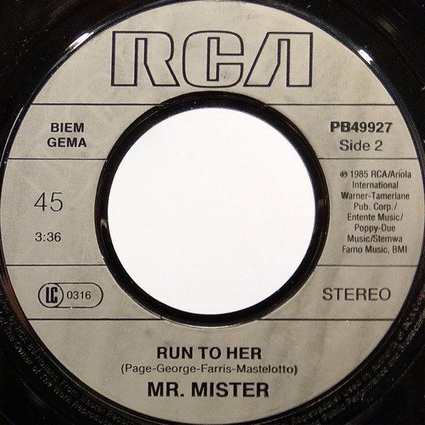 Dischi in vinile: Mr. Mister: Kyrie 7" – Usato da Steinhausen venduto da Vilivinili 1