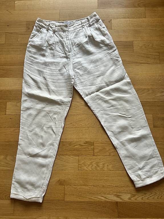 Pantaloni: Leinenhose von Globus beige – Usato da Zürich venduto da Claudi823 1