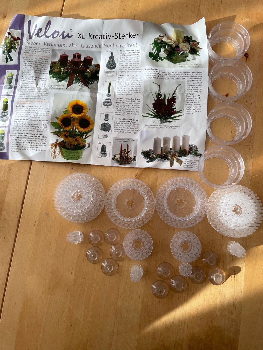 Vasi & Recipienti: Velou Multikreativstecker Set Maxi / Blumen, Gesteck – Nuovo (secondo la descrizione) da Bern venduto da Zeiseli 1