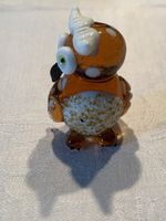 Miniature Hibou en Verre Soufflé Artisanal - Style Murano