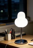 Pilz Tischlampe, Top Zustand! Weiss 🤍