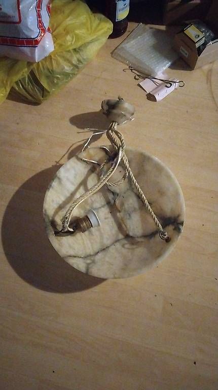 Lampes:  Alabaster Lampe – D'occasion à Dübendorf par Buch3