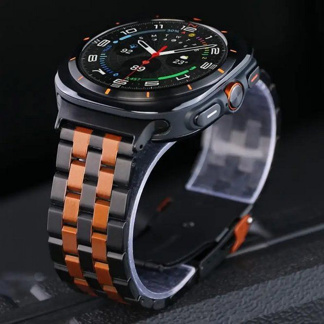 Samsung Smartwatch: Edelstahlarmband XGRA für Samsung Galaxy Watch Ultra 47mm – Neu und originalverpackt aus Lausanne von WATCH-WORLD 4