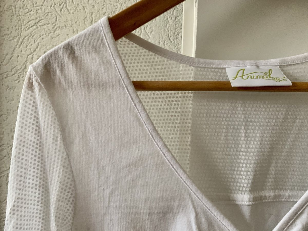 Top: White Cotton Longsleeve Top, S – Nuovo (secondo la descrizione) da Lausanne venduto da milasha 3