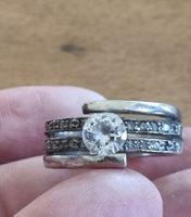 Schöner 925 Silber Ring mit Zirkonia