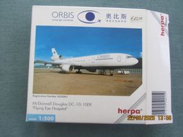 Herpa 1:500 McDonnell Douglas Dc-10-10ER Flying Eye Hospital