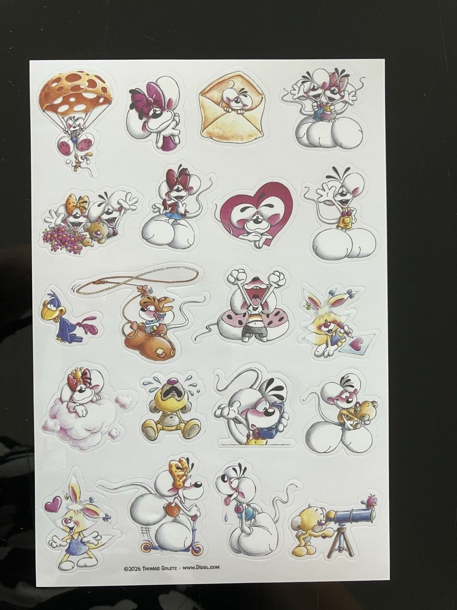 Aufkleber: Diddlsticker Diddl is back – Neu (gemäss Beschreibung) aus Bözberg von Sape9192