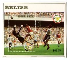 Block "Fussball". Belize.