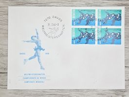 CL17 Enveloppe + Timbre Suisse 1966
