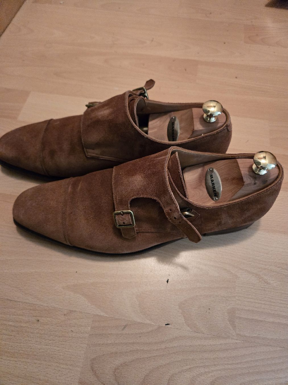 Crockett & Jones Scarpe da uomo: CROCKET & JONES SUEDE MONK – Usato da Zug venduto da f_t_827r 3