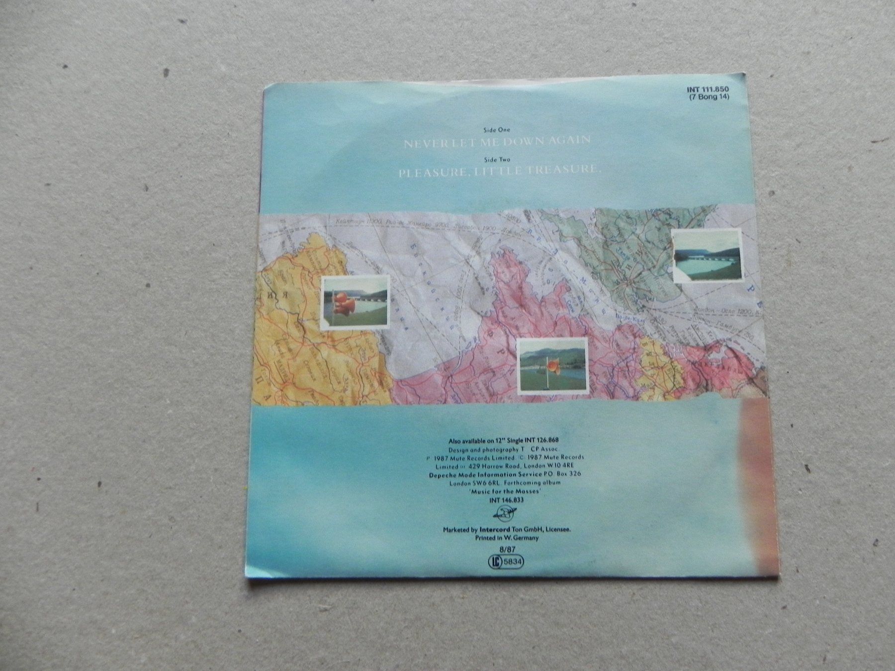 Schallplatten: Single engl. Synth - Rock Pop Band Depeche Mode 1987 – Gebraucht aus Siebnen von krimsie 1