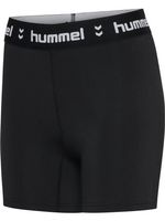 Hummel hmlPulse Mid Waist Short Tights - black (Grösse: L)