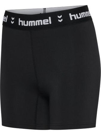 Hummel hmlPulse Mid Waist Short Tights - black (Grösse: L)