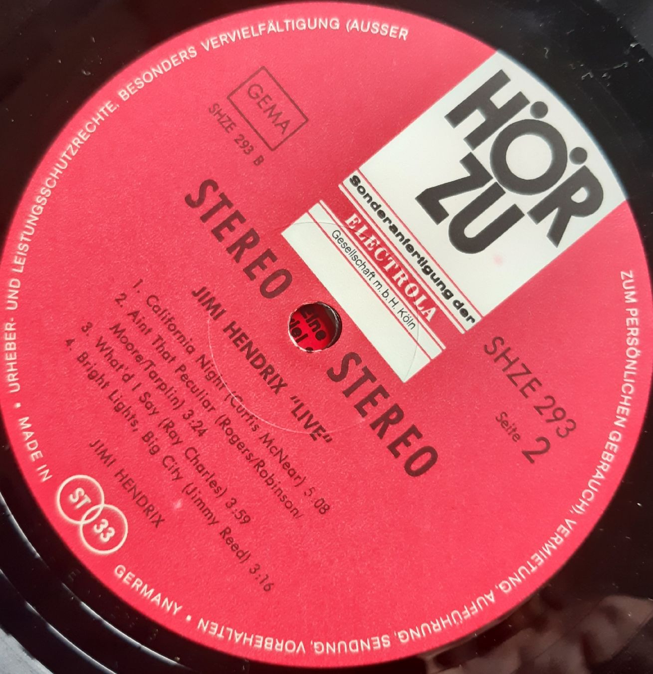 Schallplatten: Jimi Hendrix Live – Gebraucht aus Frick von kyb_yq8h 2