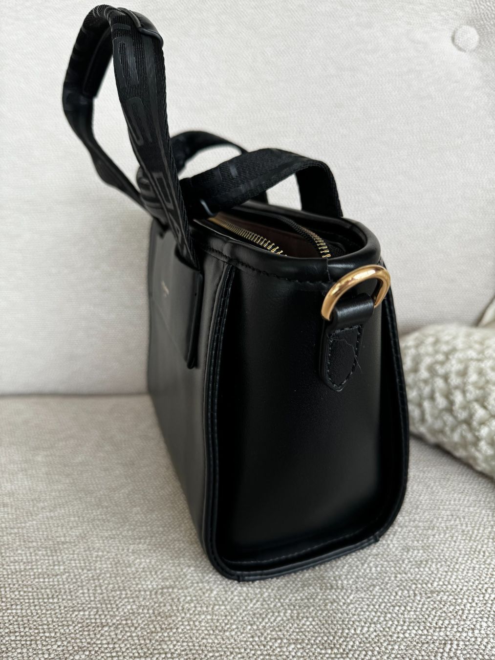 David Jones Taschen für Damen: David Jones Handtasche schwarz-gold – Neu (gemäss Beschreibung) aus Muttenz von einfach-schoen 2