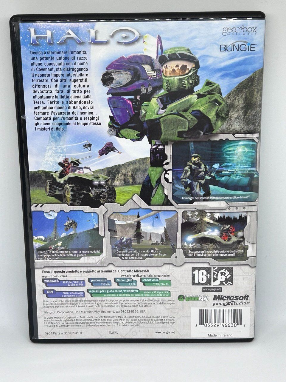 Microsoft Giochi: Halo: Combat Evolved per PC CD-ROM – Usato da Giubiasco venduto da LorisVale 1