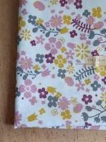 Stoff Baumwolle Blumen 33 x 128 cm