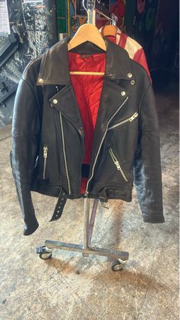 Vintage janbell  Jacke aus Leder, Top Zustand, Grösse 4