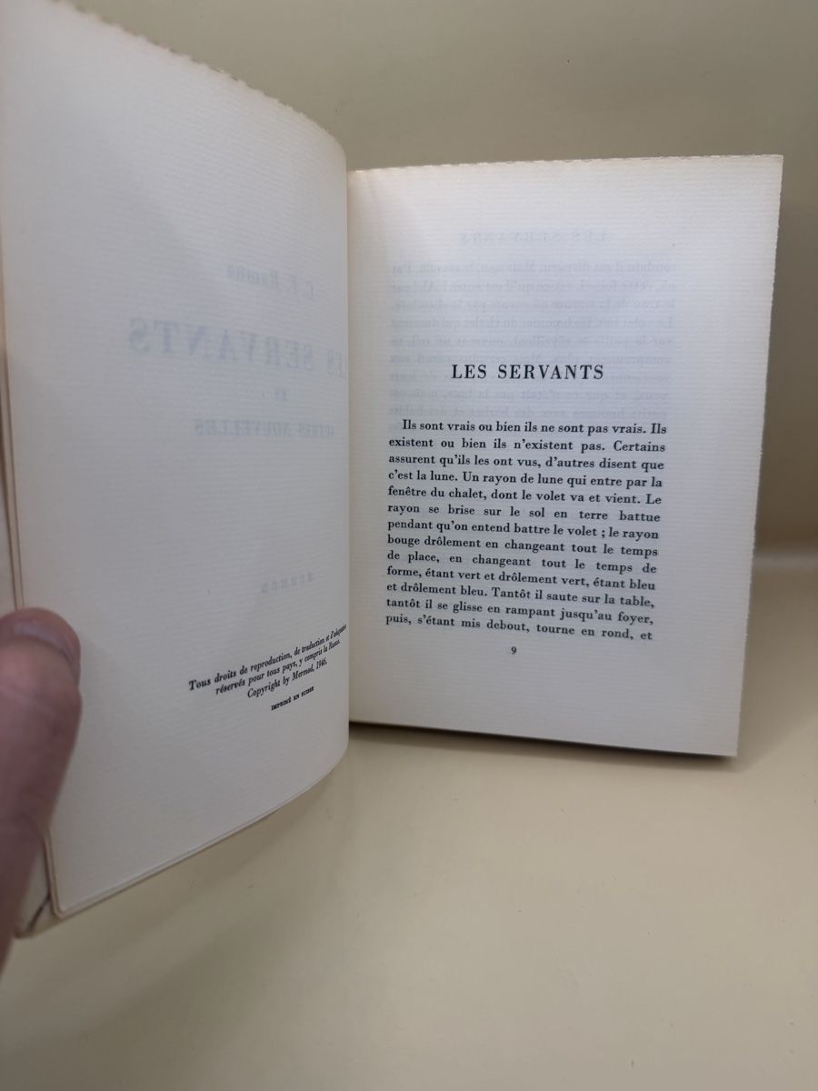 Bücher: C.F. Ramuz Les Servants EO 1946 N°1709 Mermod – Gebraucht aus Genève von sho_67qj 4