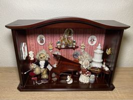 Original Steiff Diorama "Mozart-Musikzimmer" (Limitiert)