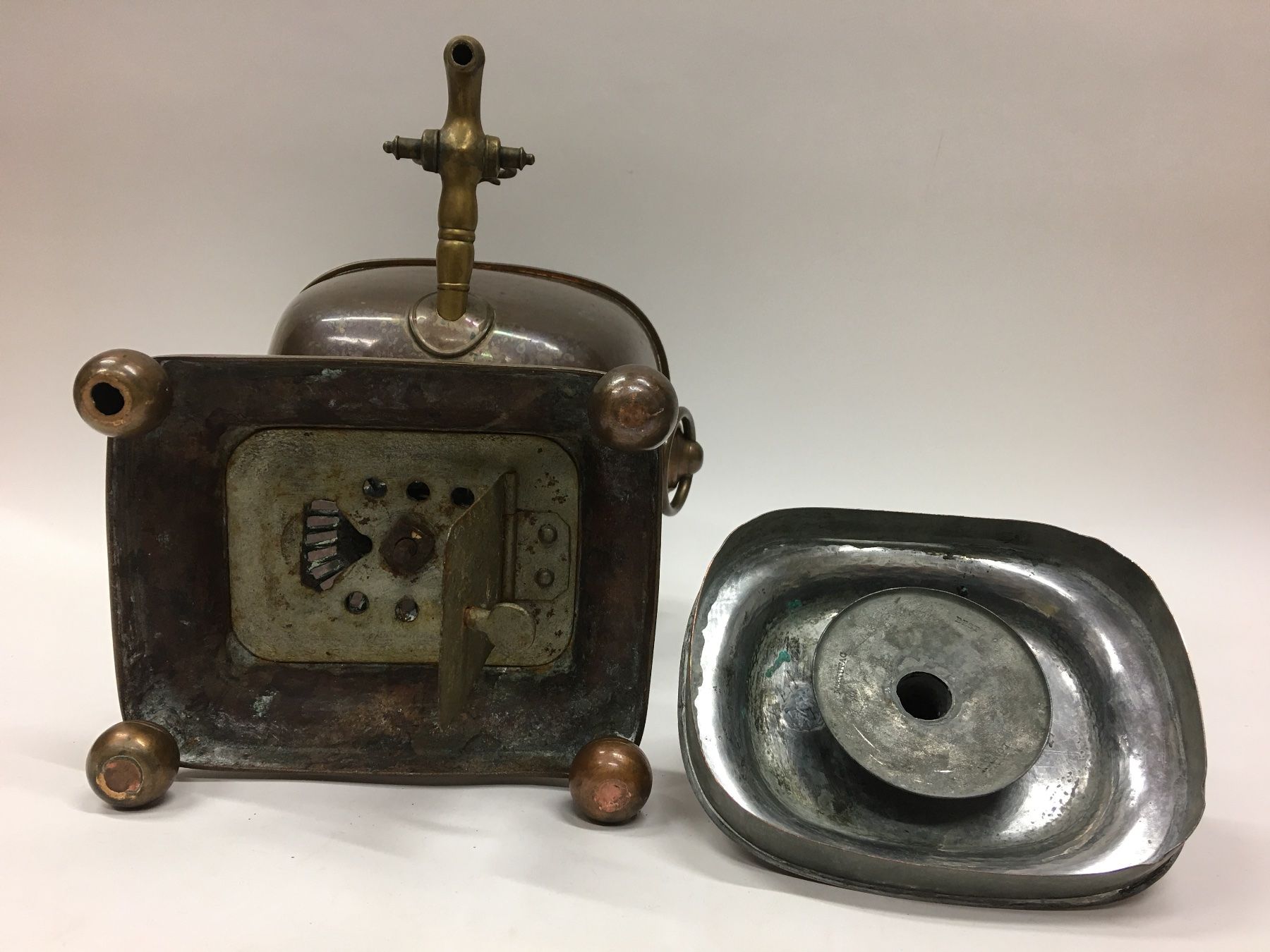 Elettrodomestici da cucina: Vintage Samowar/Teewärmer aus Messing – Usato da Olten venduto da ELHANDEL 5