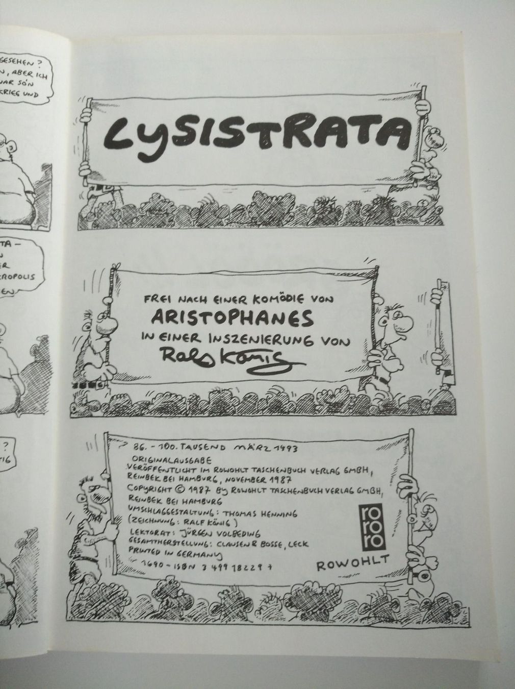 Fumetti: Ralf König: Lysistrata - Comic – Usato da Chur venduto da rh86424 1