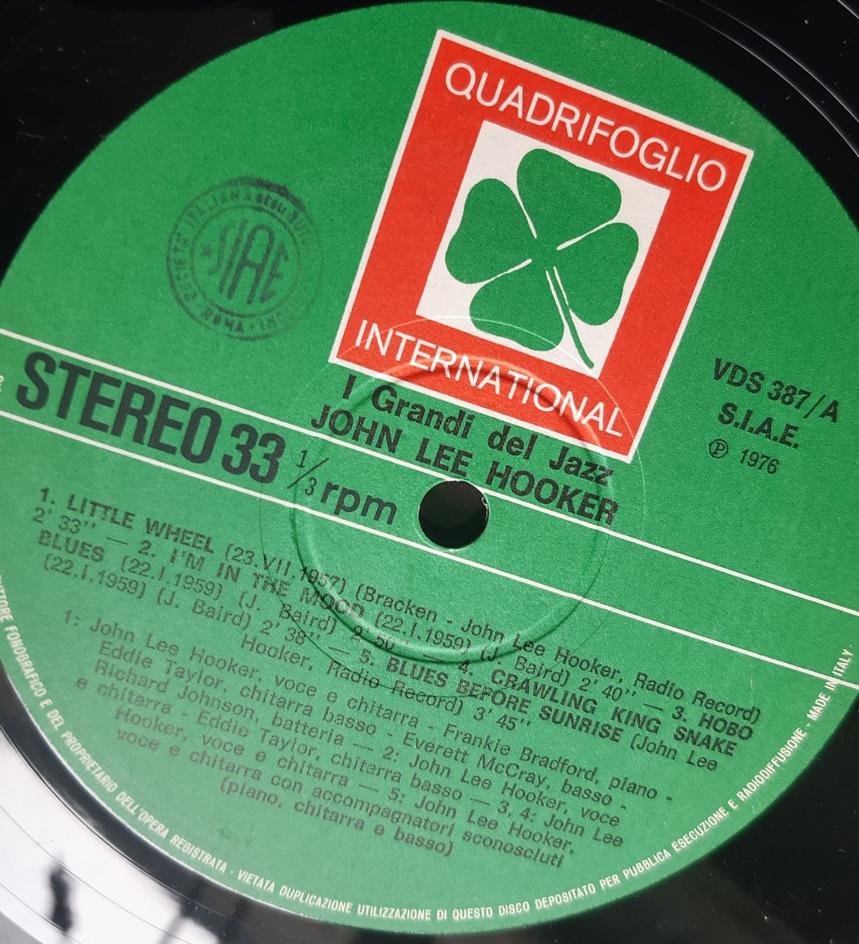 Dischi in vinile: JOHN LEE HOOKER: Rhythm 'n' blues – Usato da Frick venduto da kyb_yq8h 3