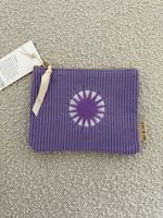 Lila Cord Etui, Neu mit Etikett!