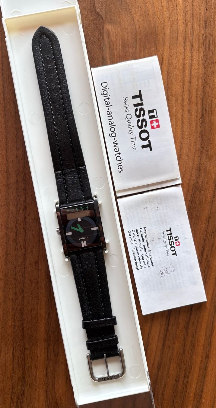 Tissot Orologi: Tissot Two-Timer D377 - Neu - Full Set - New Old Stock – Nuovo e nell'imballaggio originale da Corminboeuf venduto da Path007 4