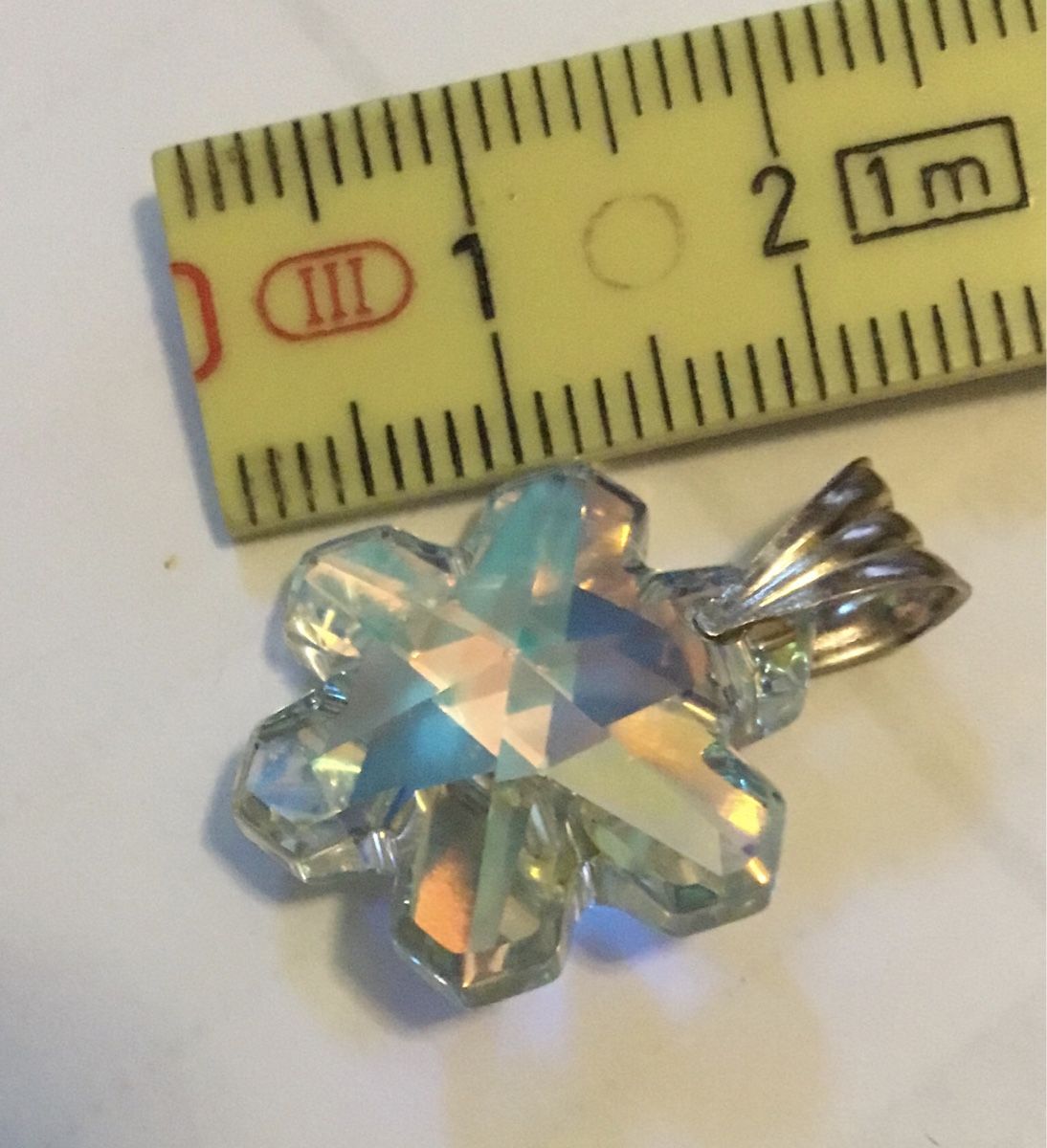 Ciondoli: Swarovski Schneeflocke – Usato da Schlieren venduto da Jeajet 1