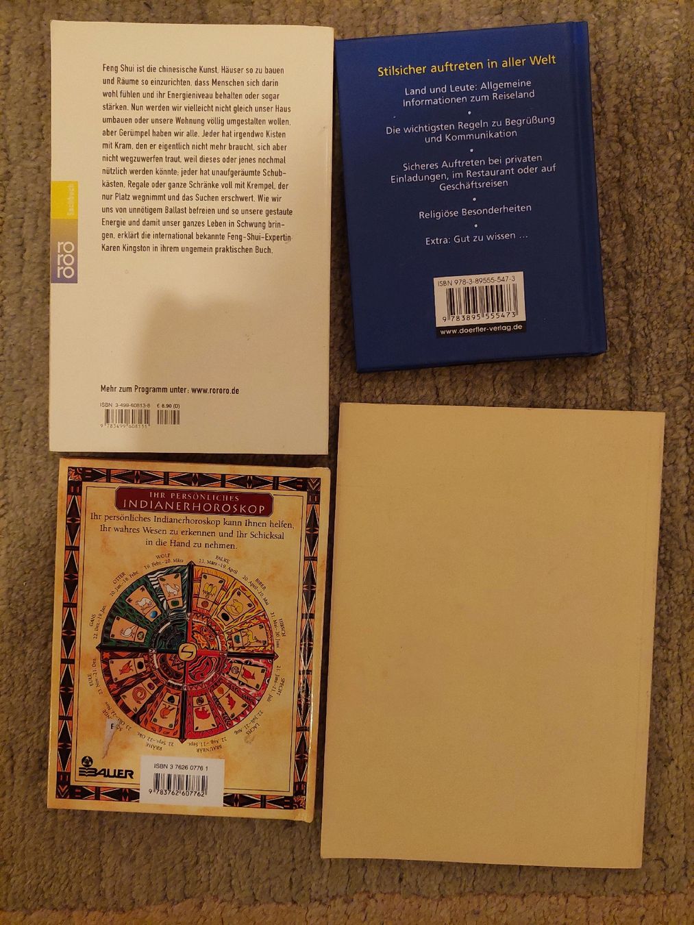 Libri: 4 Sachbüchlein mit diversen Themen  – Usato da Zürich venduto da Cortin 1