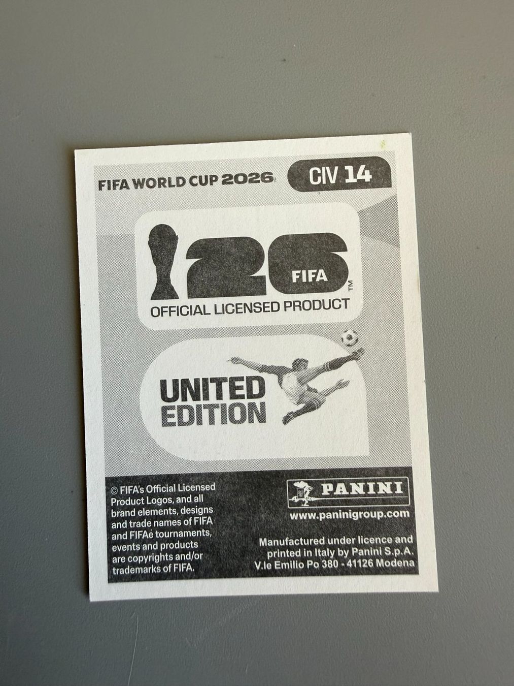 Panini Carte collezionabili: Panini Jean-Philippe Gbamin CIV14 – Usato da Liebefeld venduto da Ronaldo-1996 1