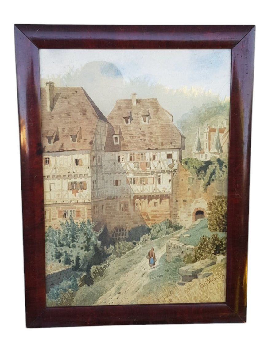 Dipinti: Aquarell sign. Seidler – Usato da Mörschwil venduto da antiksalon