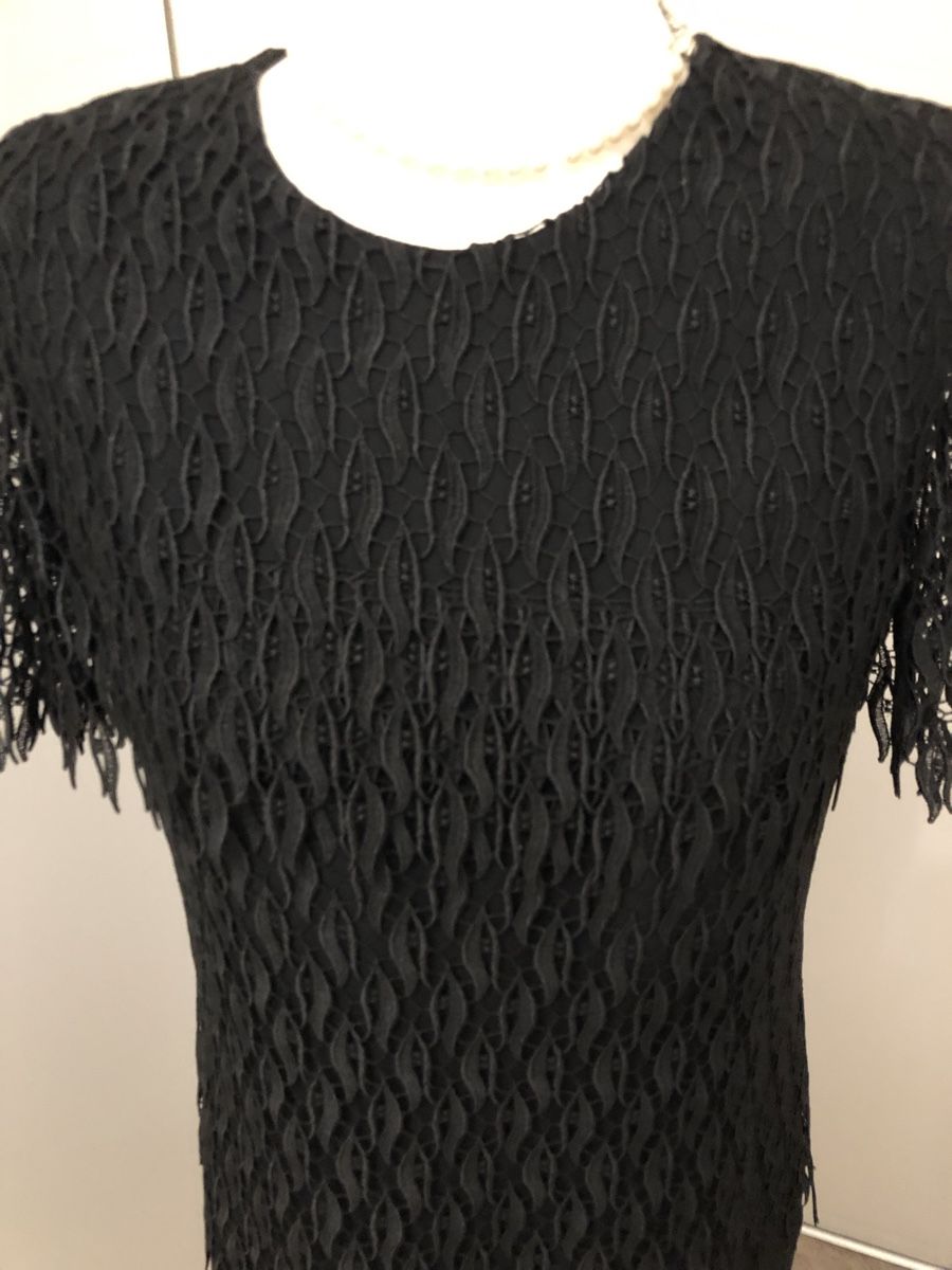 Kleider: Elegantes schwarzes Kleid mit Spitz Gr.38 – Neu (gemäss Beschreibung) aus Rüfenacht von lilly_67 1