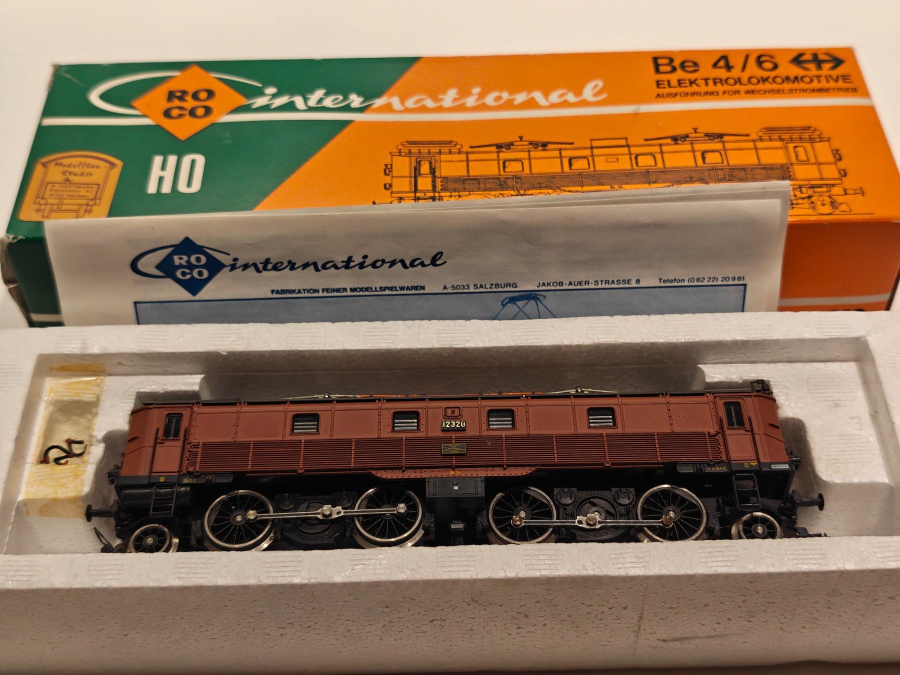 Roco Modellini di ferrovie: Roco 14191 B Be 4/6 – Usato da Braunau venduto da Homersimpson