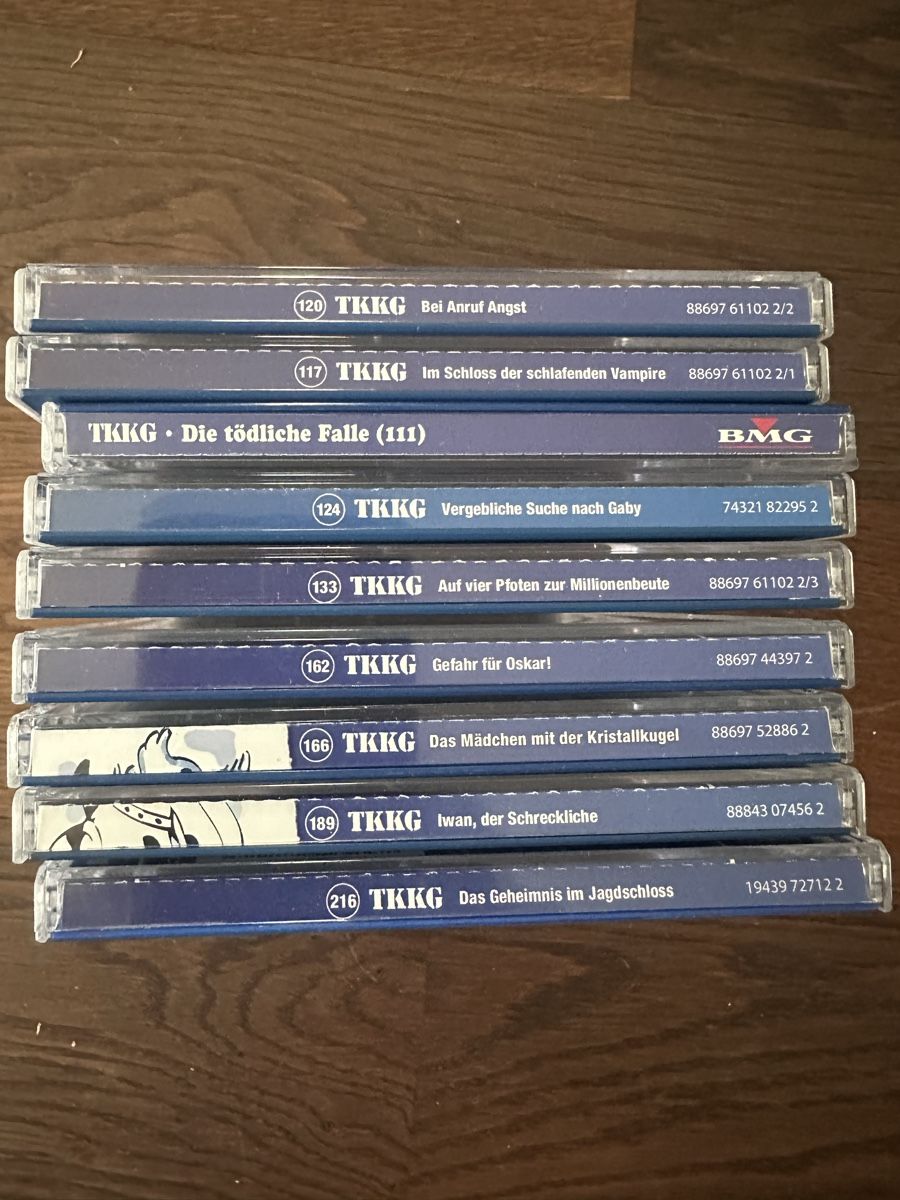 CD: 9 TKKG CD‘s – Usato da Wangen b. Olten venduto da kellybundy31 2
