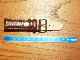 22mm Bracelet de montre en cuir