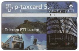 5.- Telecom Luzern, Dimension Luzern - Geschenk Taxcard