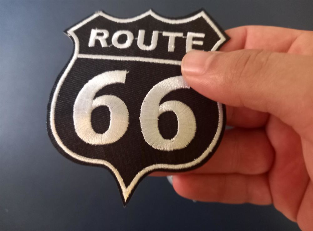 Logo brodé Route 66
