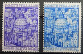 Italien Kat. 793-794 * 1950 Kat. 85 Euro