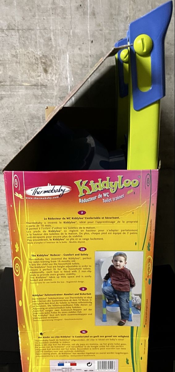 WC: Kiddyloo WC-Trainer / Töggeli-Sitzli mit Leiter. – Usato da Basel venduto da Lila11 2