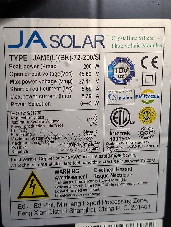 Dispositivi a energia solare: Solarmodule  – Usato da Unterlangenegg venduto da Toeneler_95 1