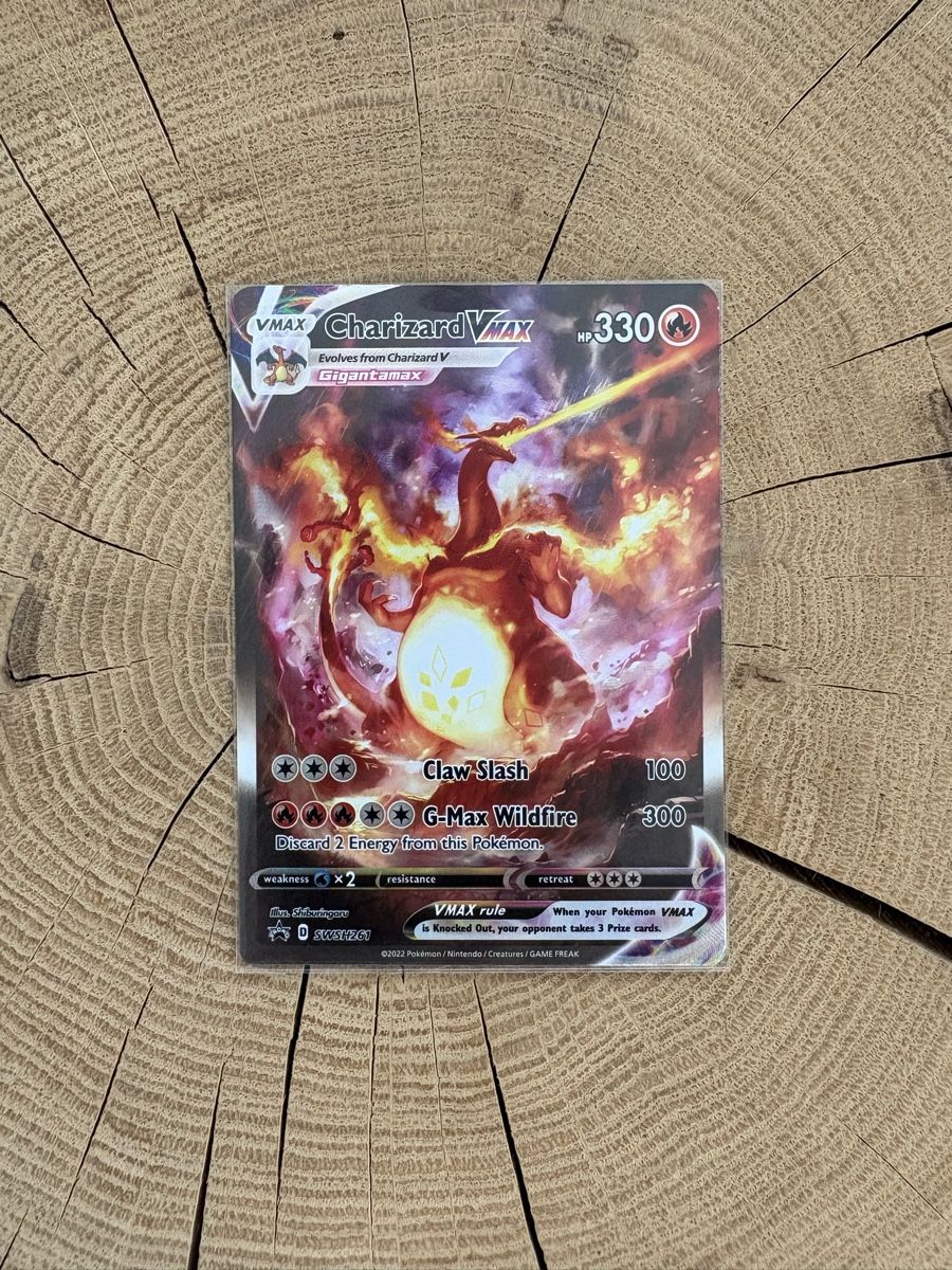 Pokémon Carte collezionabili: Pokémon Glurax Charizard V-Max  – Usato da Uttigen venduto da 88Griffbar88