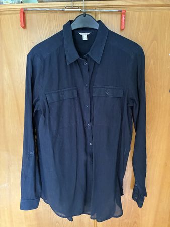 Damen Bluse Esprit dunkelblau Grösse 38 guter Zustand